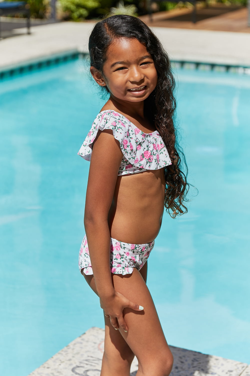 Baby, Toddler, Big Girls & Tweens | Floral Roses Two-Piece Swim Set