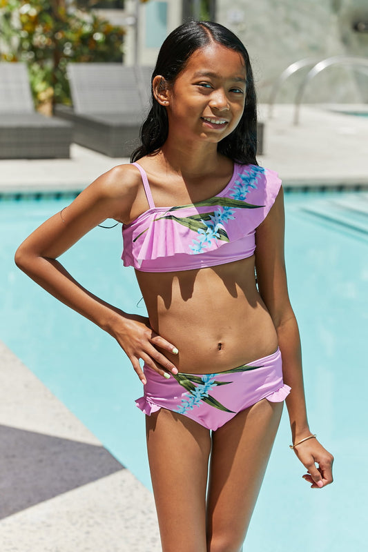 Baby, Toddler, Big Girls & Tweens | Pink Floral Two-Piece Bikini Set